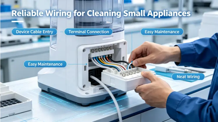 LIESA Submits Patent Application for Easy-to-Wire Splash-Proof Junction Box Specially Optimized for Cleaning Small Household Appliances