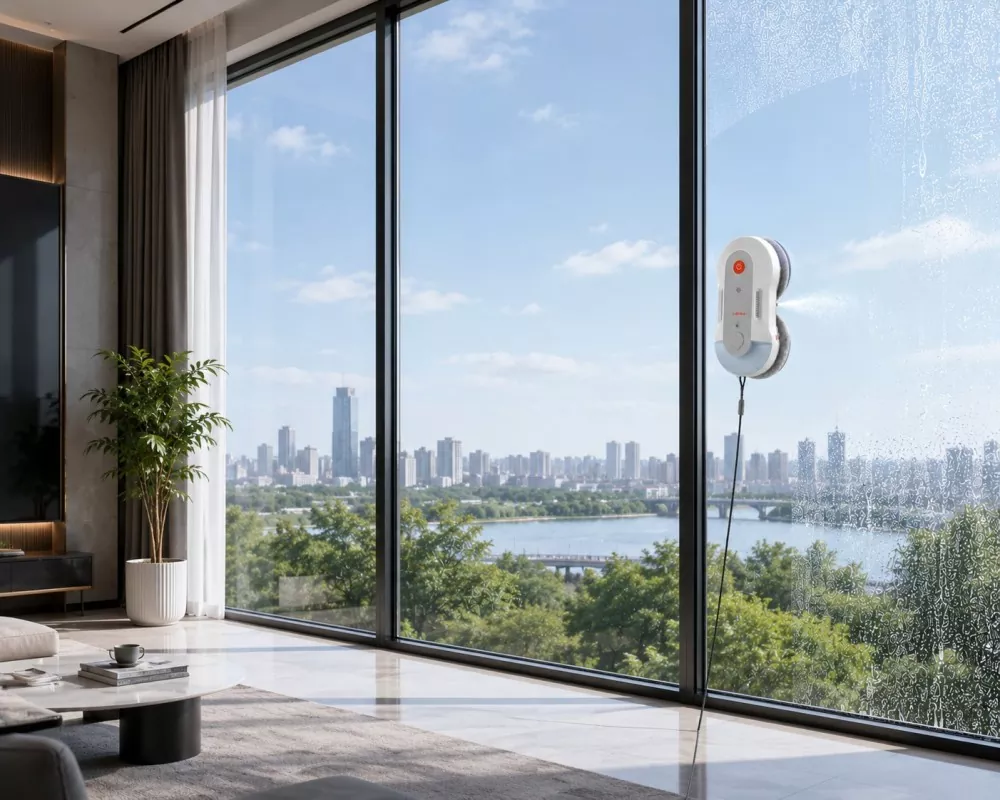Auto Glass Washing Window Robot Cleaner