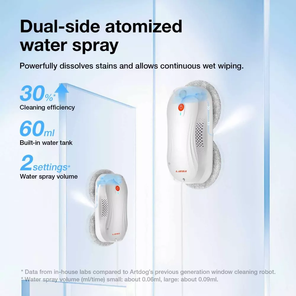 Portable Automatic Window Cleaning Robot